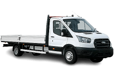 Minibus Rental Plymouth - Ford Transit Dropside Van - Van hire Plymouth