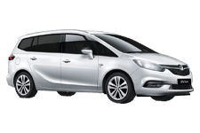 Minibus Rental Plymouth - Vauxhall Zafira 7-Seater - Minibus hire Plymouth